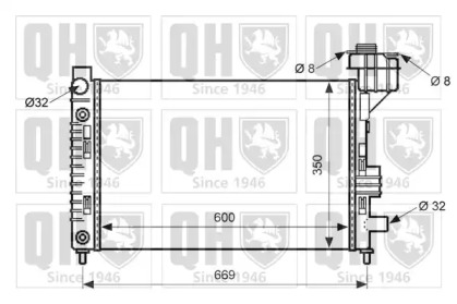 Теплообменник QUINTON HAZELL QER1709