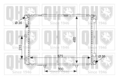 Теплообменник QUINTON HAZELL QER1734