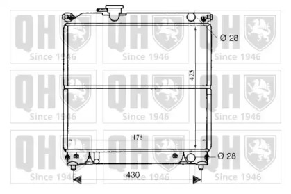 Теплообменник QUINTON HAZELL QER1793