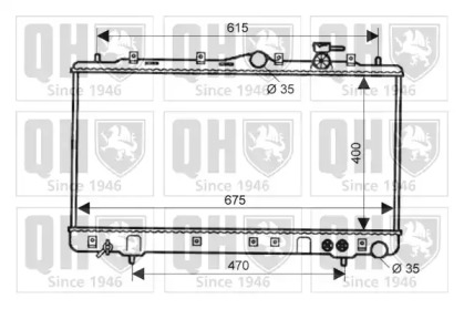 Теплообменник QUINTON HAZELL QER1939