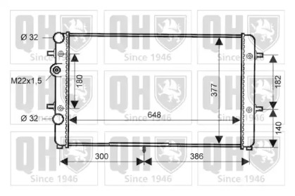 Теплообменник QUINTON HAZELL QER2046