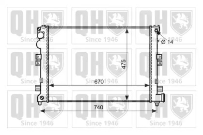 Теплообменник QUINTON HAZELL QER2064