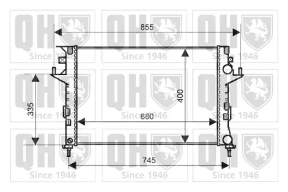 Теплообменник QUINTON HAZELL QER2096