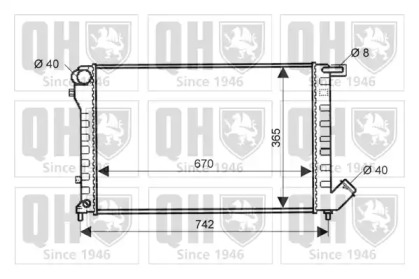 Теплообменник QUINTON HAZELL QER2100