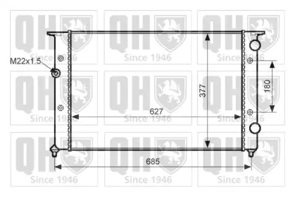 Теплообменник QUINTON HAZELL QER2108