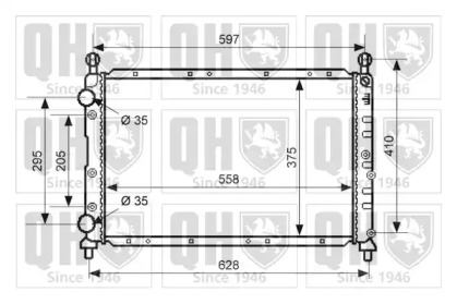 Теплообменник QUINTON HAZELL QER2109