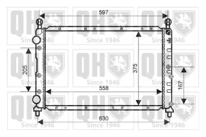 Теплообменник QUINTON HAZELL QER2110