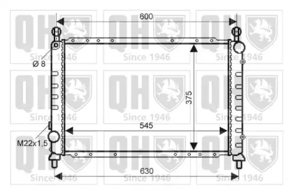 Теплообменник QUINTON HAZELL QER2111