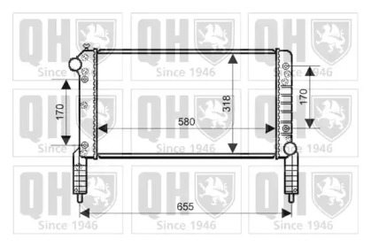 Теплообменник QUINTON HAZELL QER2151