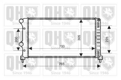 Теплообменник QUINTON HAZELL QER2155