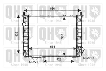 Теплообменник QUINTON HAZELL QER2163