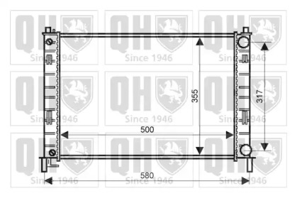 Теплообменник QUINTON HAZELL QER2177