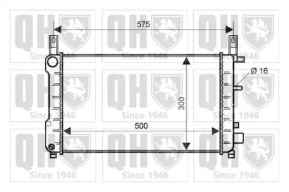 Теплообменник QUINTON HAZELL QER2184