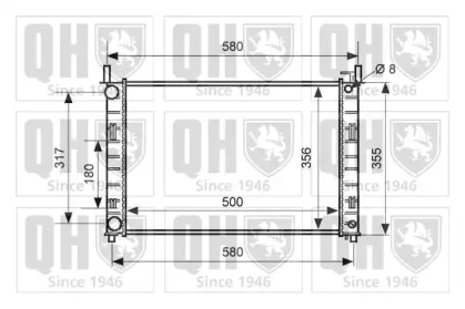 Теплообменник QUINTON HAZELL QER2186