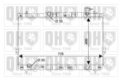 Теплообменник QUINTON HAZELL QER2192