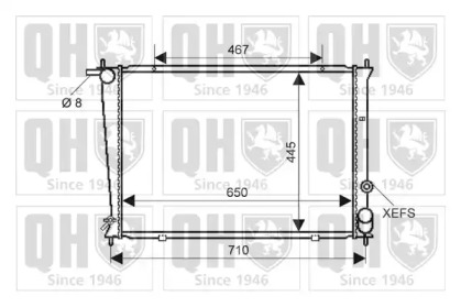 Теплообменник QUINTON HAZELL QER2201