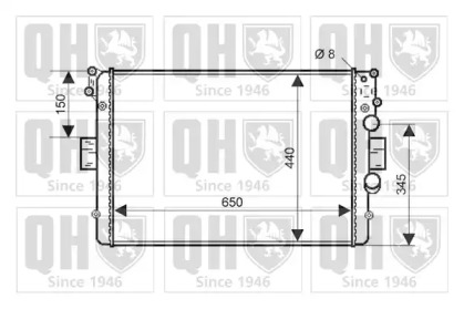 Теплообменник QUINTON HAZELL QER2204