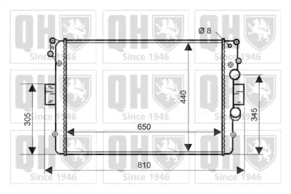 Теплообменник QUINTON HAZELL QER2205