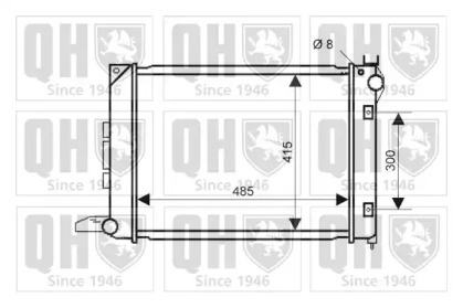 Теплообменник QUINTON HAZELL QER2218