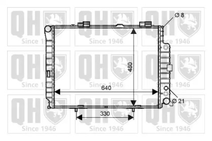 Теплообменник QUINTON HAZELL QER2240