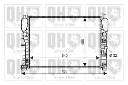 Теплообменник QUINTON HAZELL QER2244