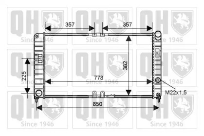 Теплообменник QUINTON HAZELL QER2268