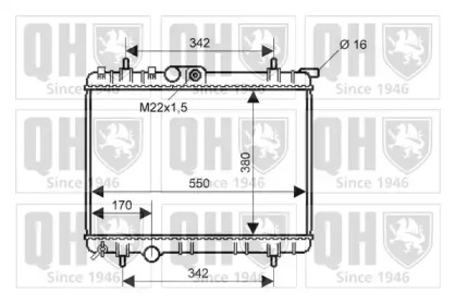 Теплообменник QUINTON HAZELL QER2277