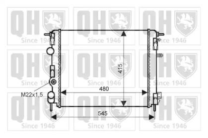 Теплообменник QUINTON HAZELL QER2300