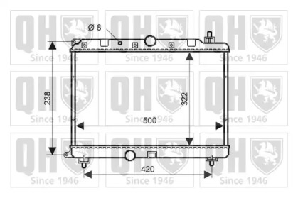 Теплообменник QUINTON HAZELL QER2301