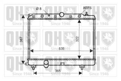 Теплообменник QUINTON HAZELL QER2304