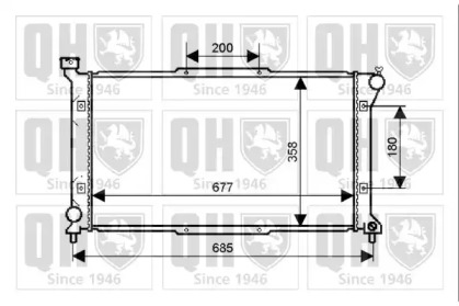 Теплообменник QUINTON HAZELL QER2307