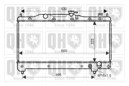 Теплообменник QUINTON HAZELL QER2316