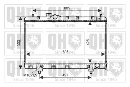 Теплообменник QUINTON HAZELL QER2322