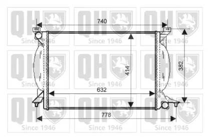 Теплообменник QUINTON HAZELL QER2338