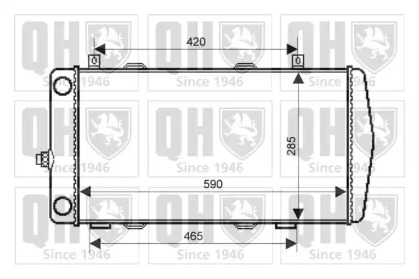 Теплообменник QUINTON HAZELL QER2340