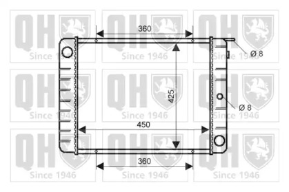 Теплообменник QUINTON HAZELL QER2369