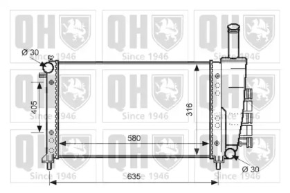 Теплообменник QUINTON HAZELL QER2380