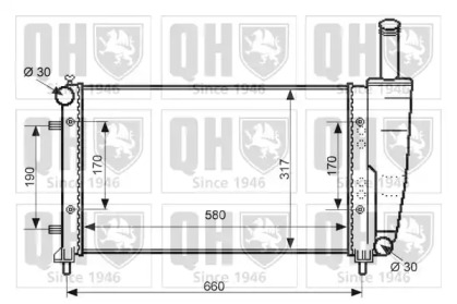 Теплообменник QUINTON HAZELL QER2382