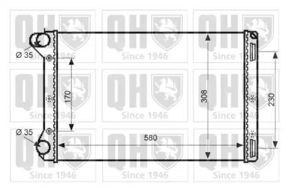 Теплообменник QUINTON HAZELL QER2387