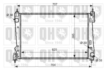 Теплообменник QUINTON HAZELL QER2390