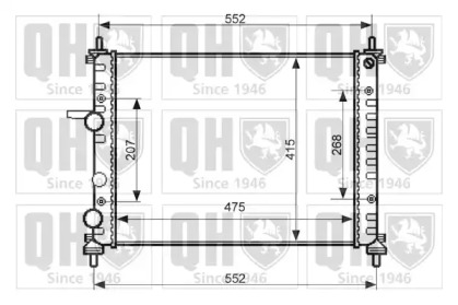 Теплообменник QUINTON HAZELL QER2394