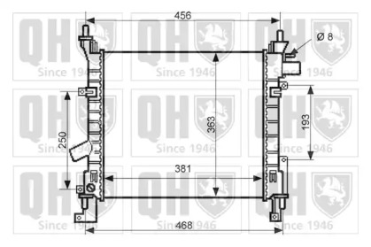 Теплообменник QUINTON HAZELL QER2403