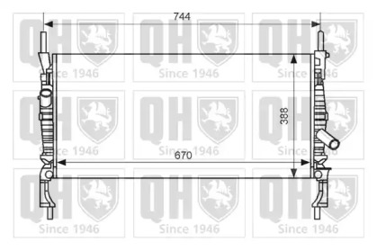 Теплообменник QUINTON HAZELL QER2409