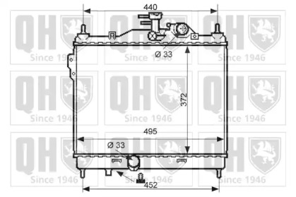 Теплообменник QUINTON HAZELL QER2411