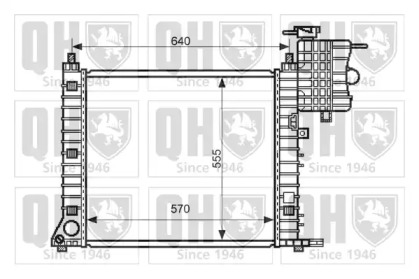 Теплообменник QUINTON HAZELL QER2426