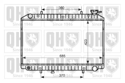 Теплообменник QUINTON HAZELL QER2440