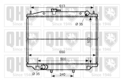 Теплообменник QUINTON HAZELL QER2454