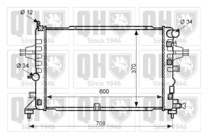 Теплообменник QUINTON HAZELL QER2466