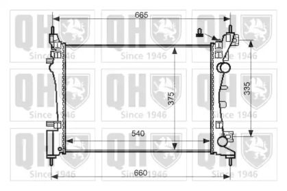 Теплообменник QUINTON HAZELL QER2471