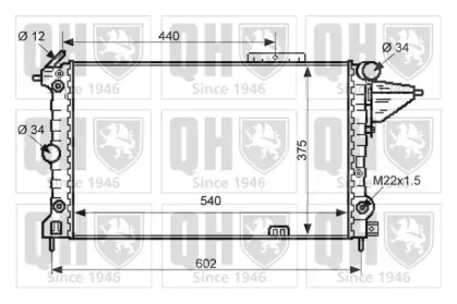 Теплообменник QUINTON HAZELL QER2473